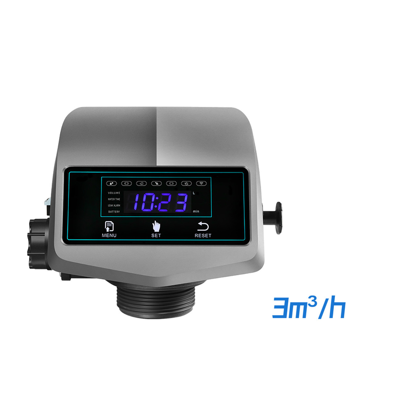 3000L/H Softening Resin Water Softener Valve Water Treatment Shower Tap Filter